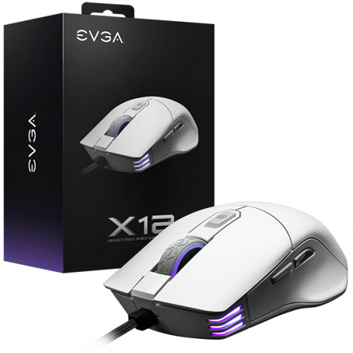 EVGA X12 Mouse (16K DPI, 8K polling rate) - White