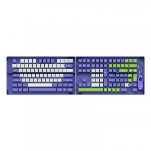 AKKO AK-6925758618595 Akko Double Shot PBT Keycaps, Periwinkle Veri Peri