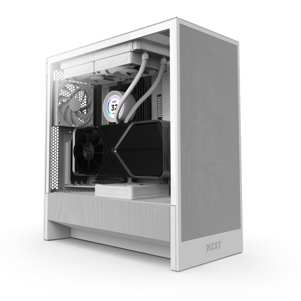 NZXT H5 Flow (2024) - White NZXT-CC-H52FW-01