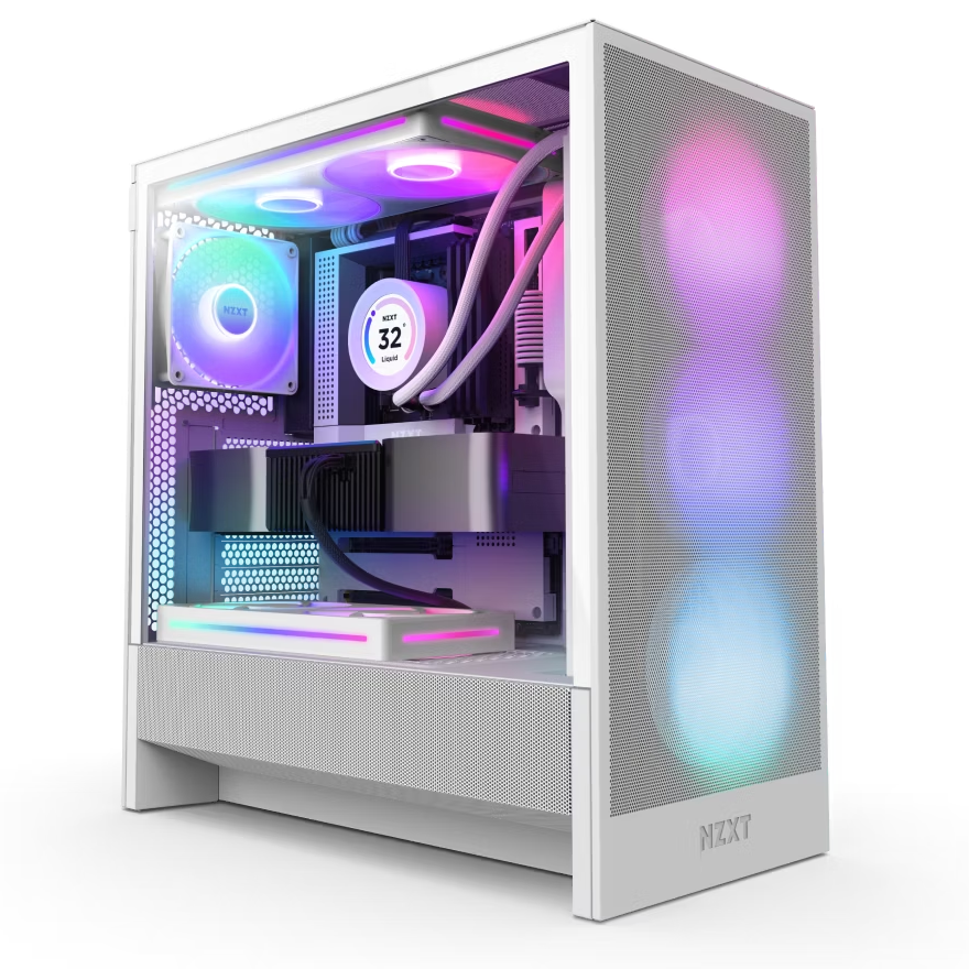NZXT H5 Flow RGB - White