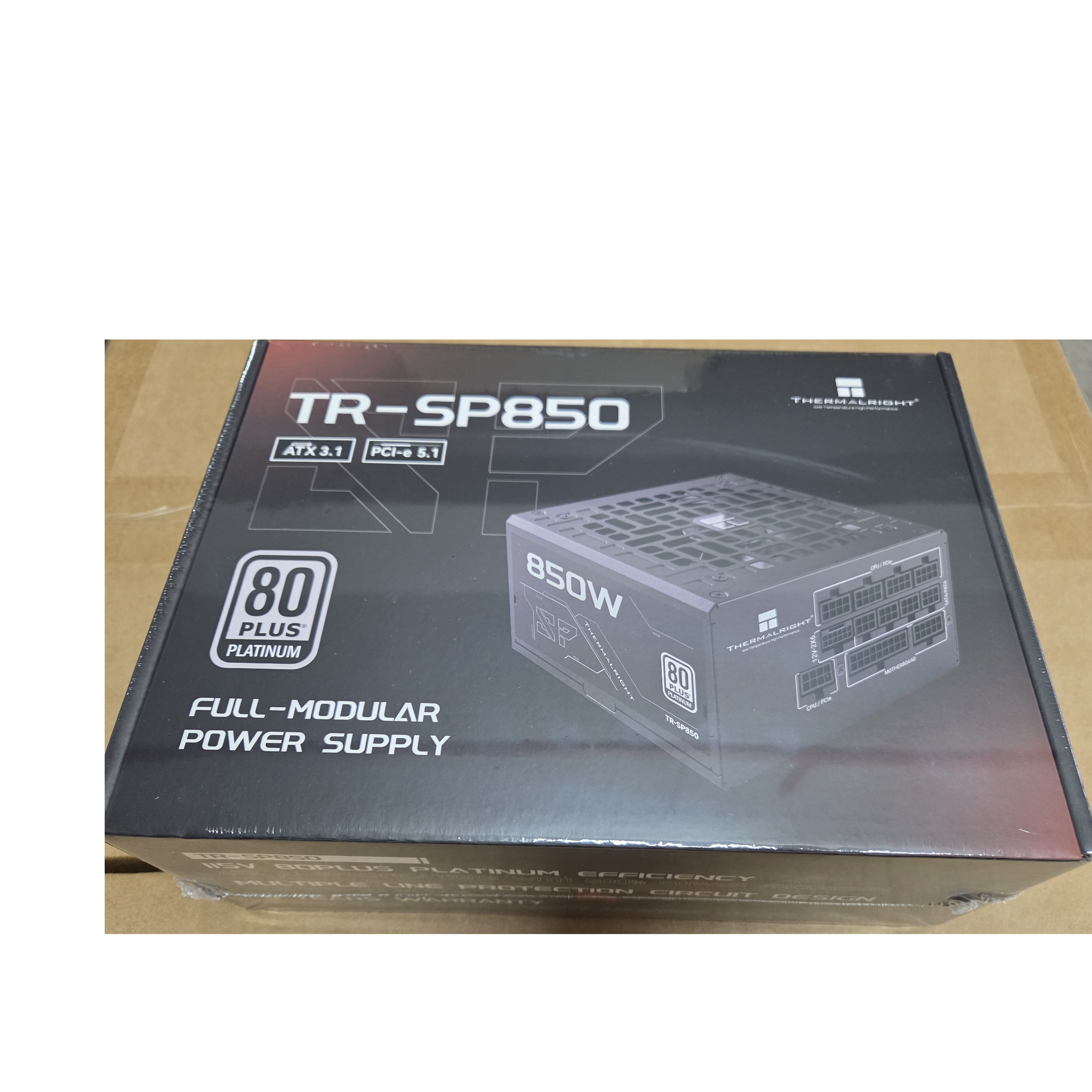 Thermalright SP 850W 80+ Platinum Modular (ATX3.1+Gen5.1) - Black