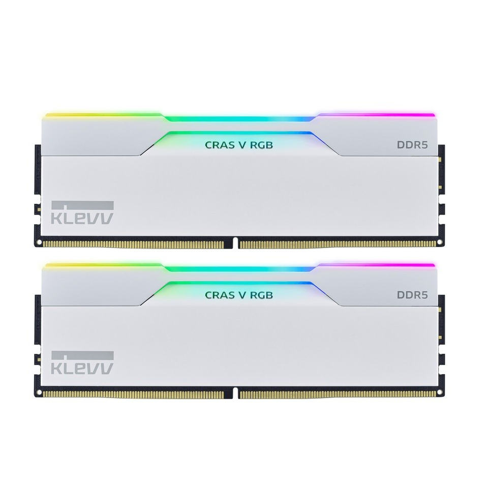KLEVV CRAS V RGB DDR5 6400 CL32 (2x32GB) - White