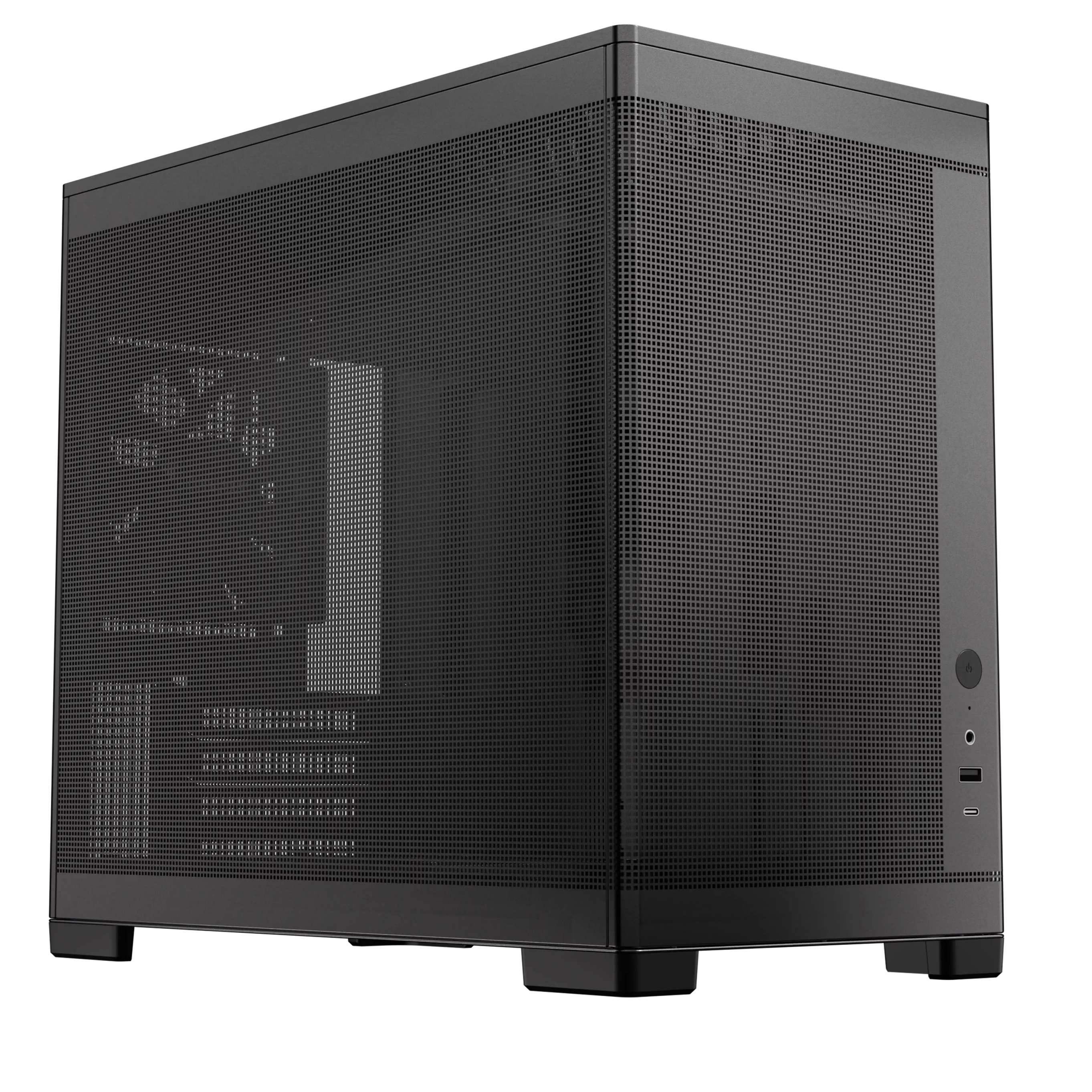 OKINOS MiniArt 4 Black - w/3 fans MATX