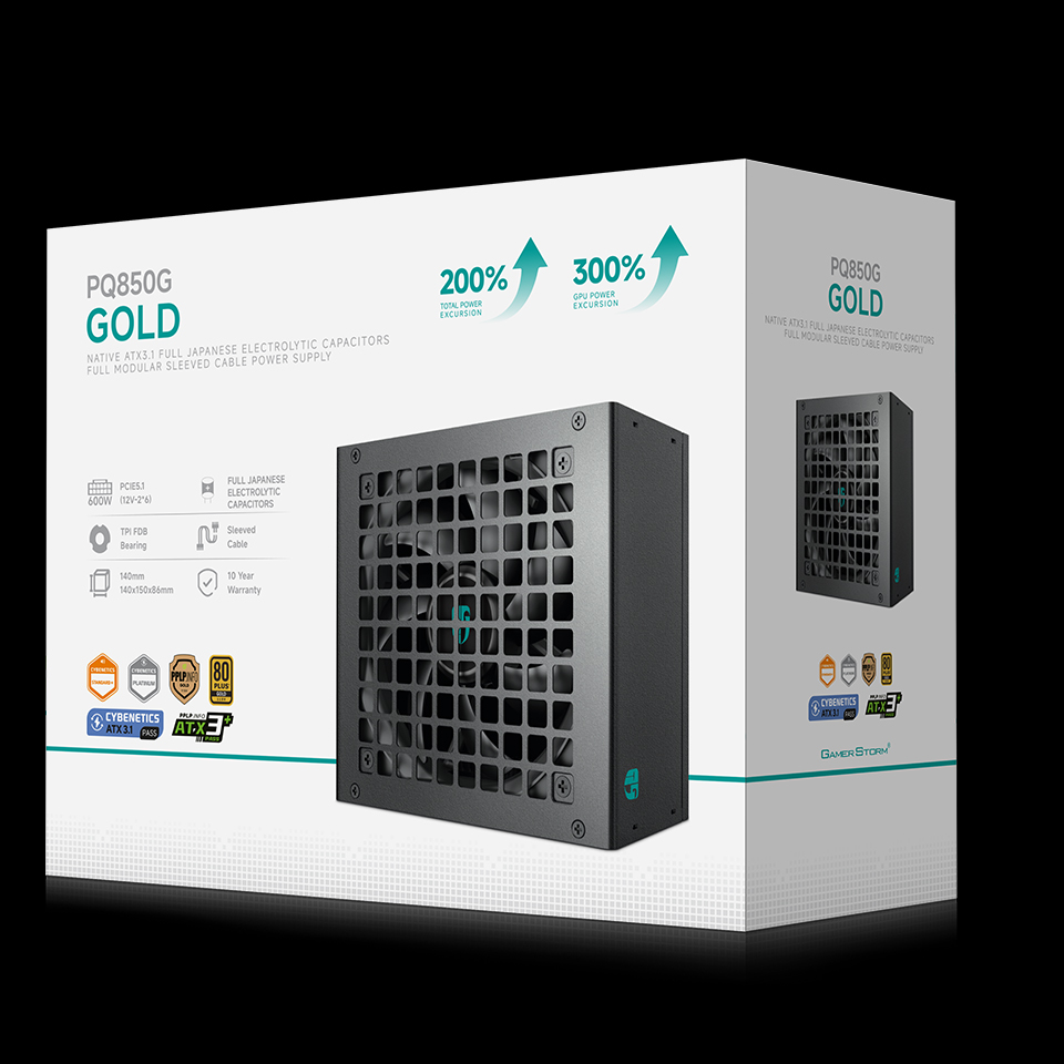 Deepcool Gamerstorm PQ850G 850W Platinum FM (ATX3.1+PCIe5.1)