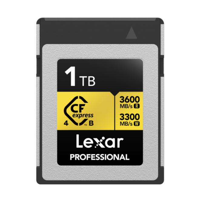 Lexar Professional GOLD CFexpress™ 4.0 Type B 1TB (3600MB/s)