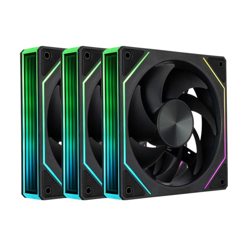 Tecware Lumi Link ARGB 3 Fans Pack (Black)