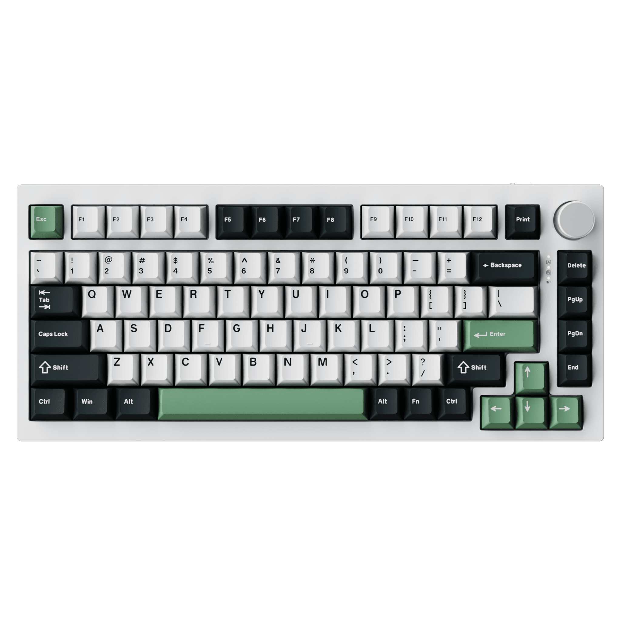 Voicsky Pulse 75 Mechanical Keyboard - Forest Cloudy Tactile
