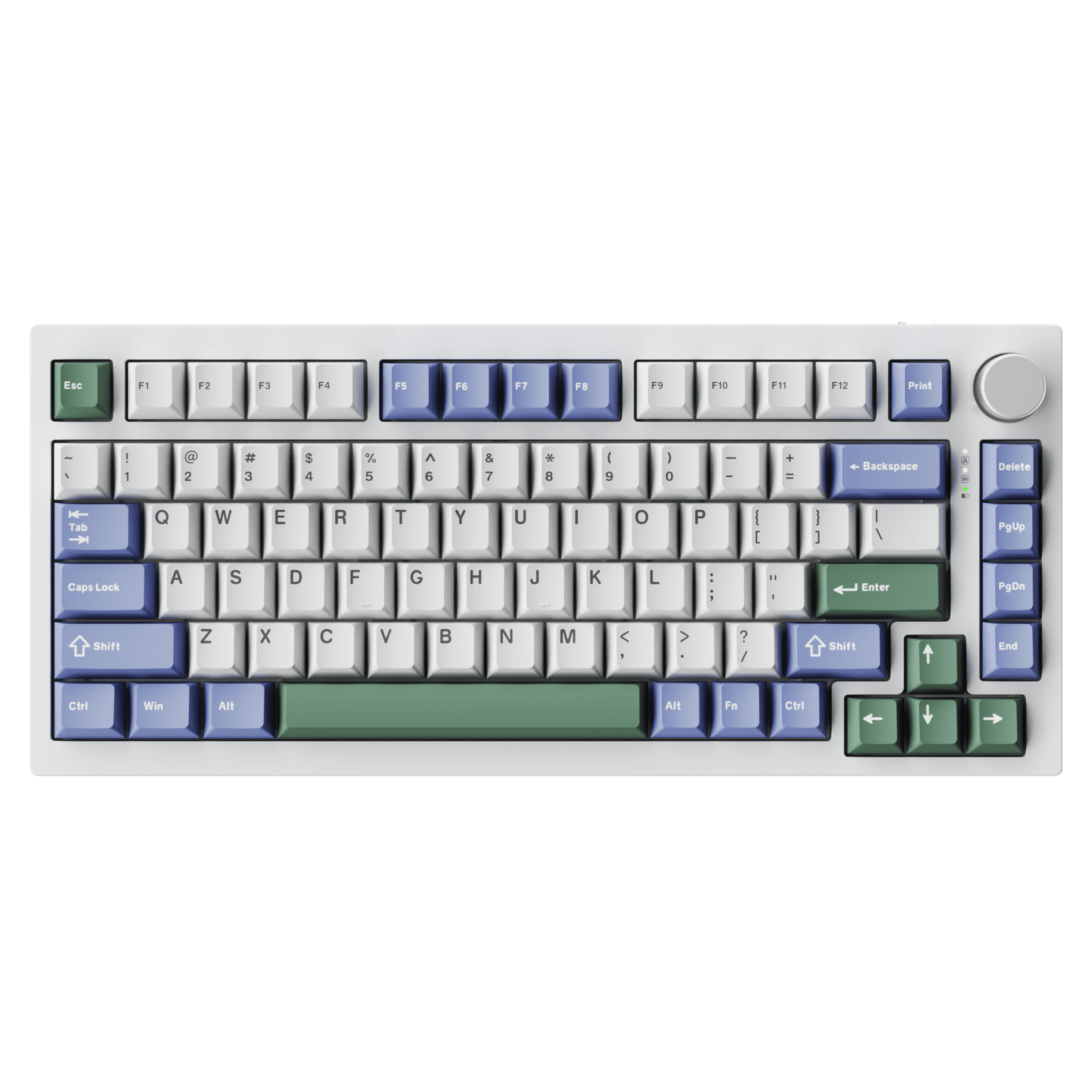 Voicsky Pulse 75 Mechanical Keyboard - Lavender Cloudy Tactile