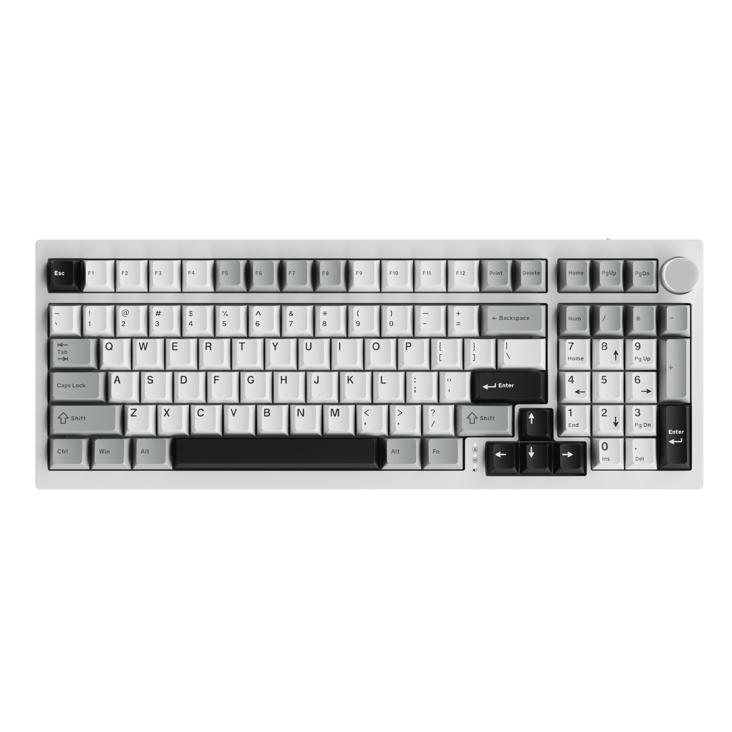 Voicsky Pulse 96 Mechanical Keyboard - Carbon Cloudy Tactile