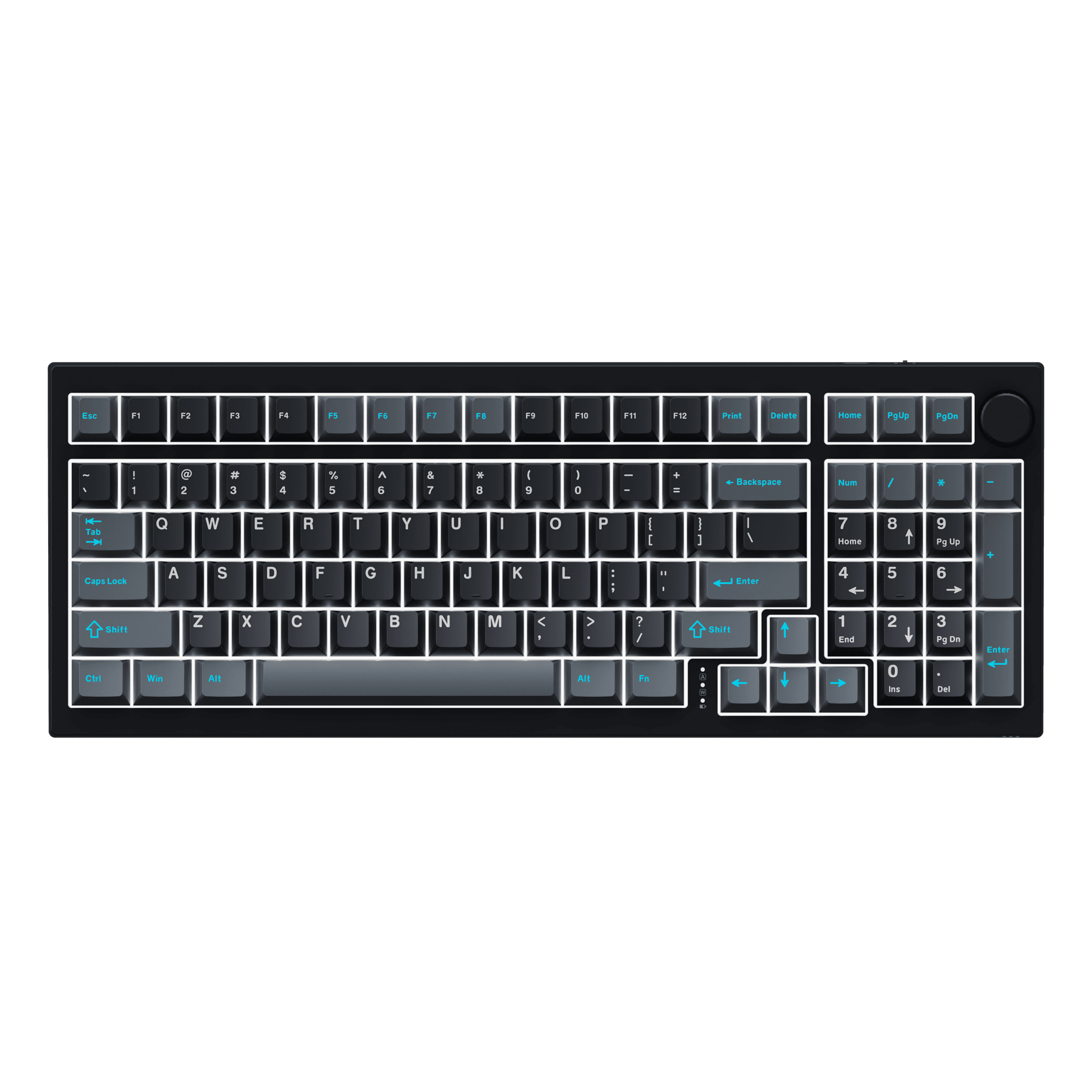 Voicsky Pulse 96 Mechanical Keyboard -Dark Cloudy