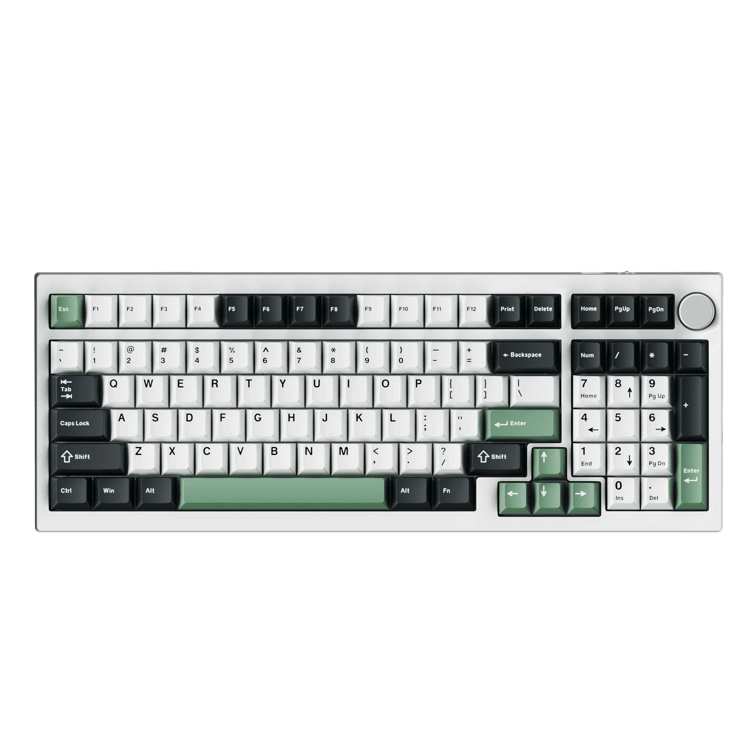 Voicsky Pulse 96 Mechanical Keyboard - Forest Cloudy Tactile