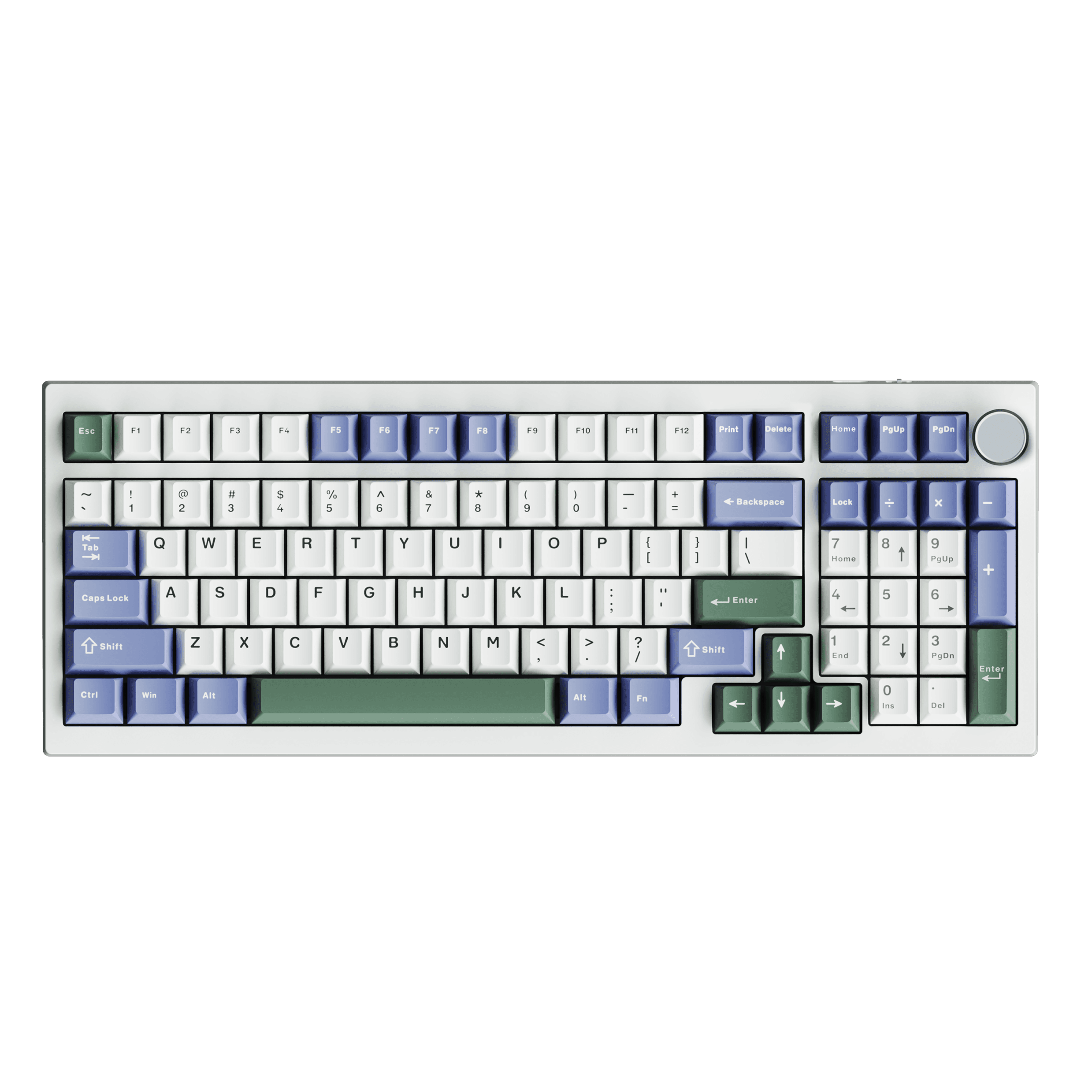 Voicsky Pulse 96 Mechanical Keyboard -Lavender Cloudy Tactile