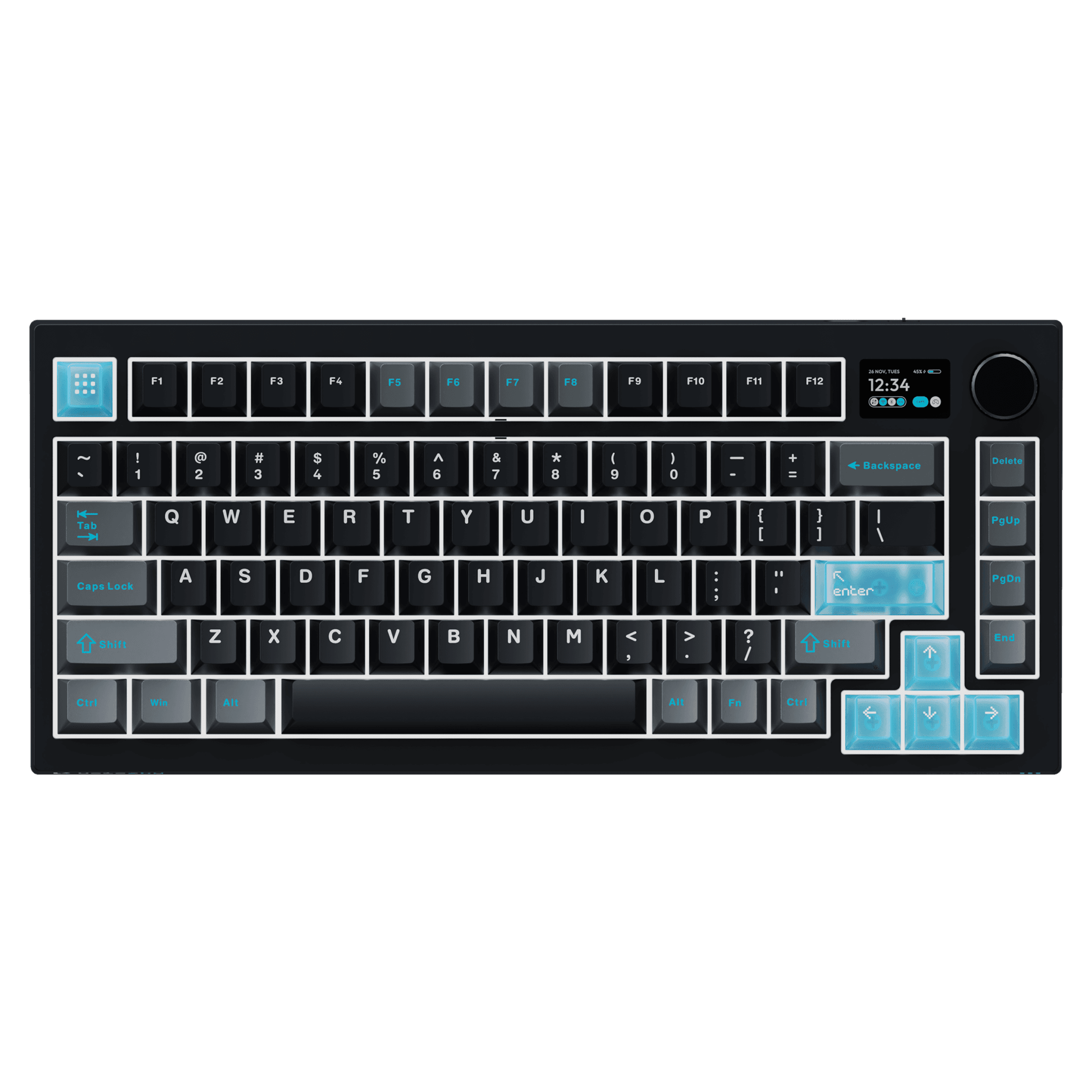 Voicsky Echo 75 Mechanical Keyboard - Dark Tone Linear