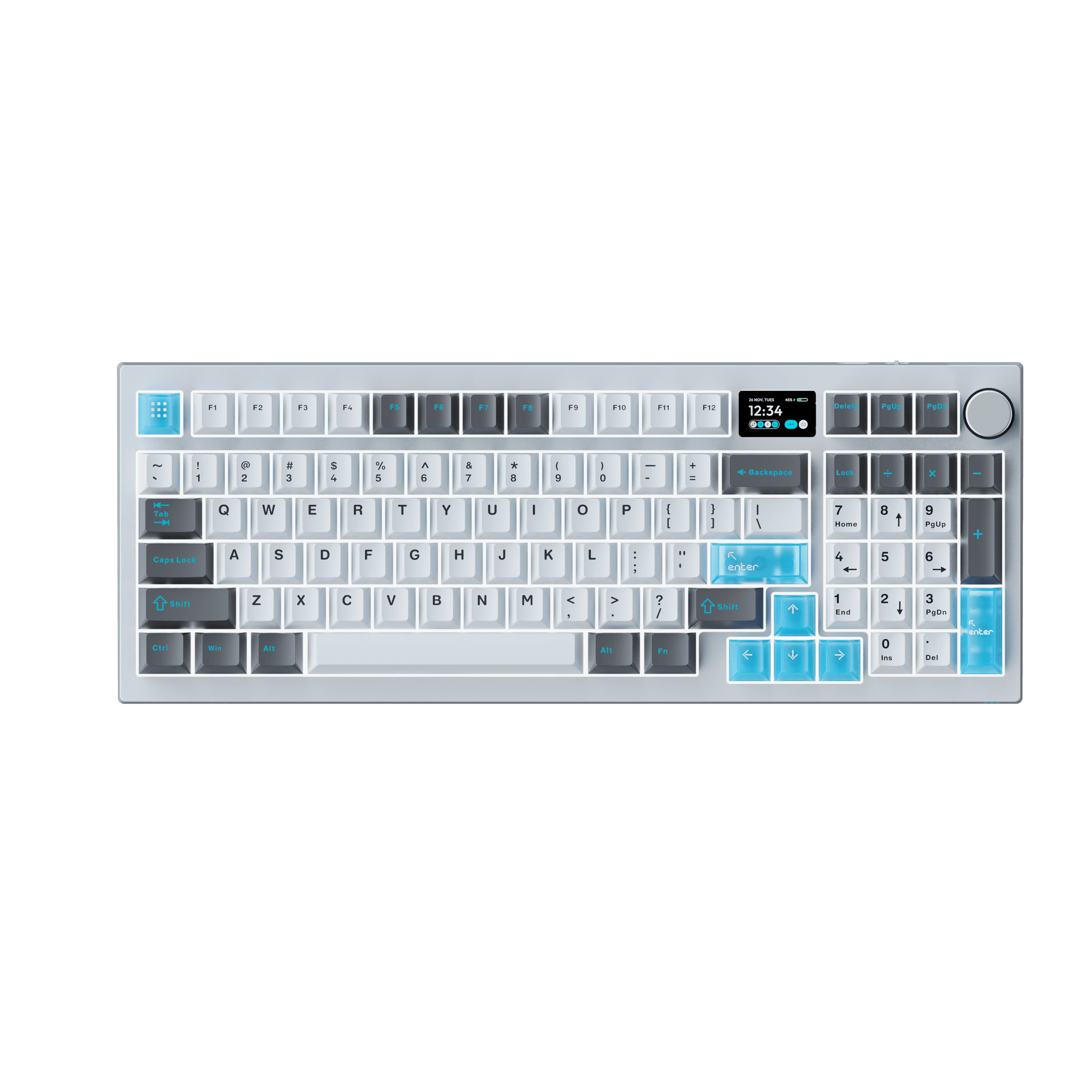 Voicsky Echo 96 Mechanical Keyboard - Light Cloudy Tactile