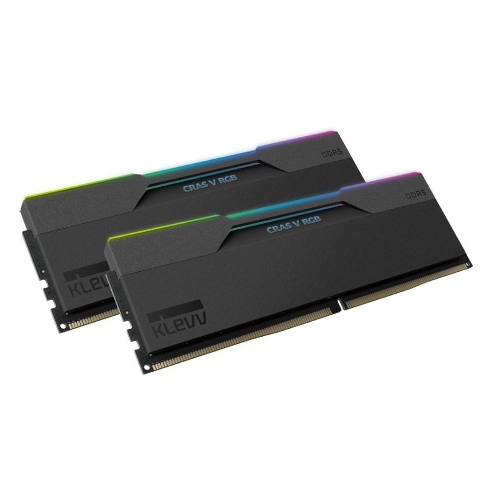 KLEVV CRAS V RGB DDR5 6400 CL32 (2x32GB) - Black