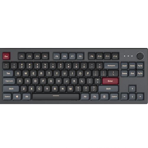 MONTECH Mkey 85 - Darkness + Red Switch with Knob