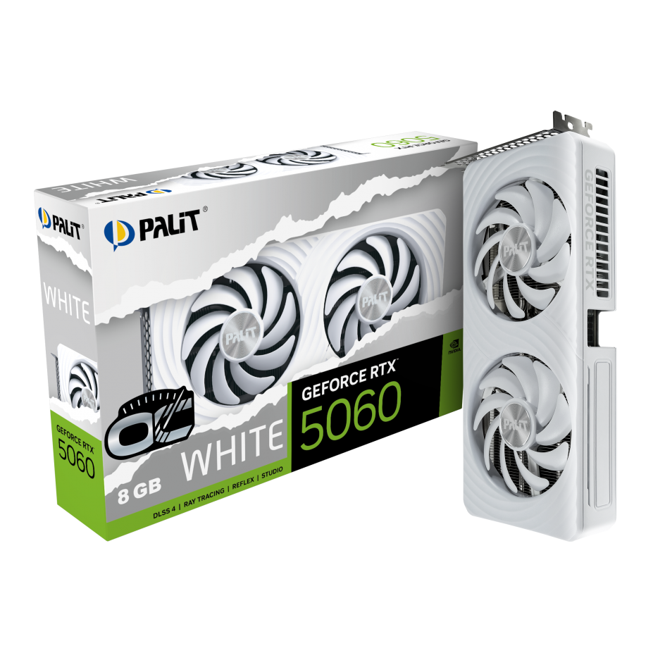 PALIT RTX 5060 WHITE OC 8GB