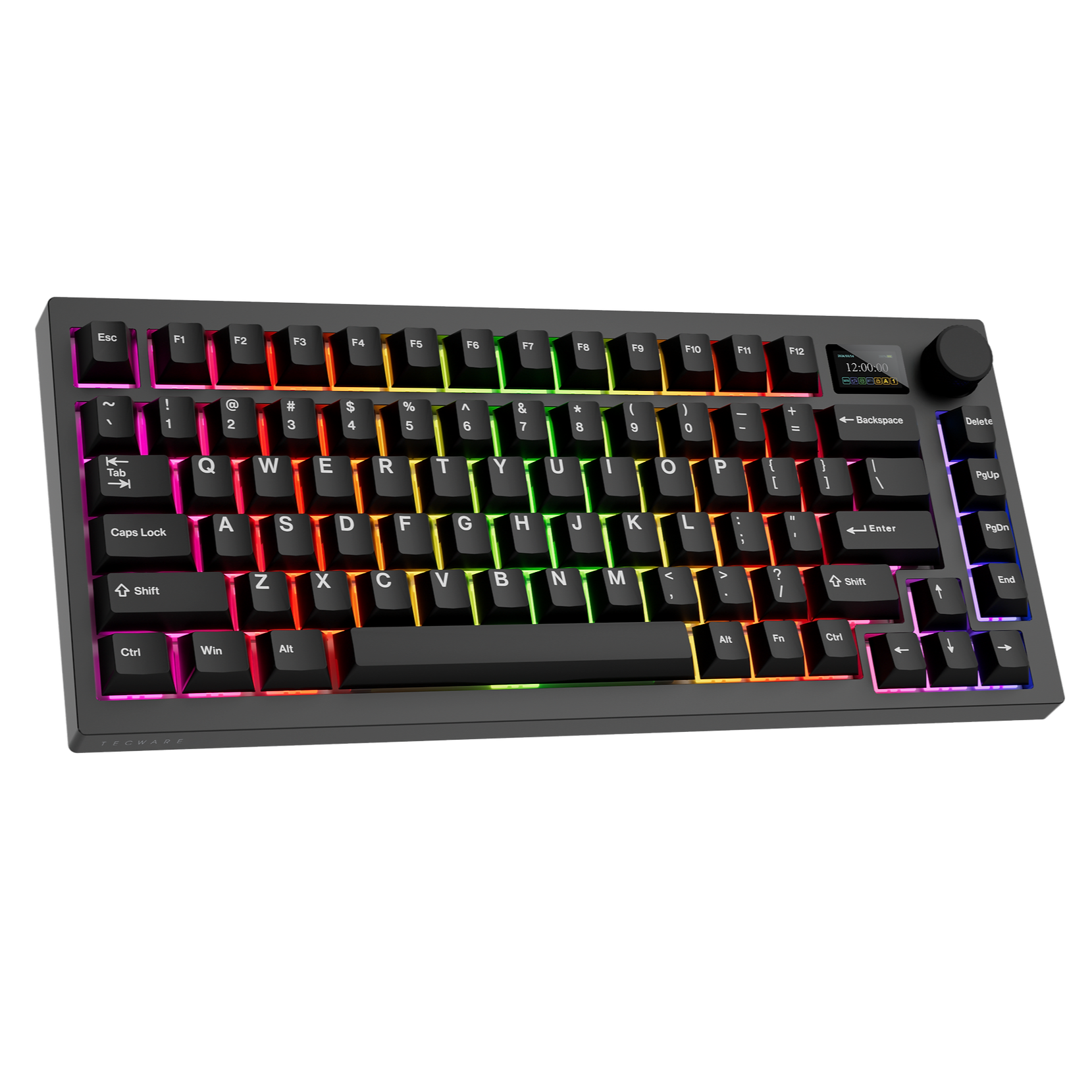 Tecware Spectre 75 LCD Wireless - Black (Red Switch)