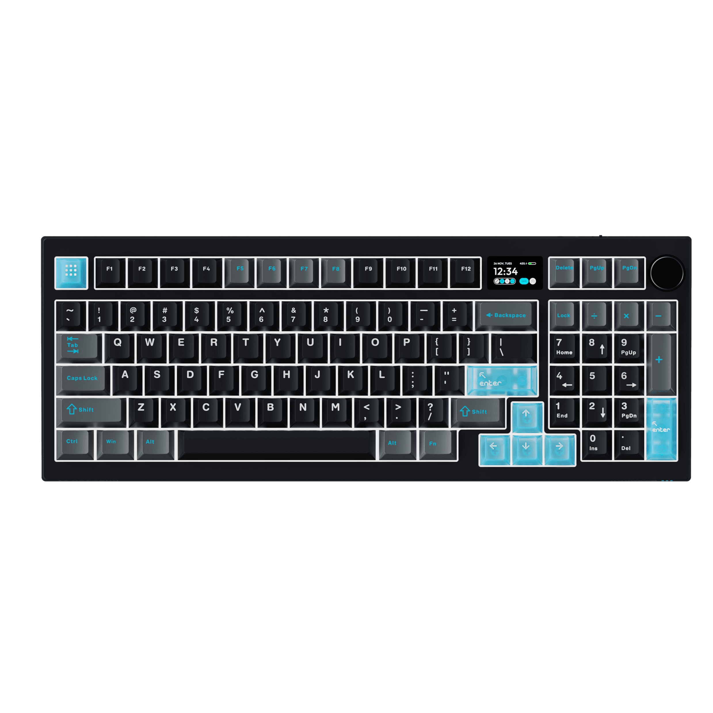Voicsky Echo 96 Mechanical Keyboard - Dark Cloudy Tactile