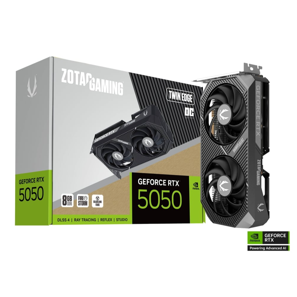 ZOTAC GAMING RTX 5050 TWIN EDGE OC 8GB